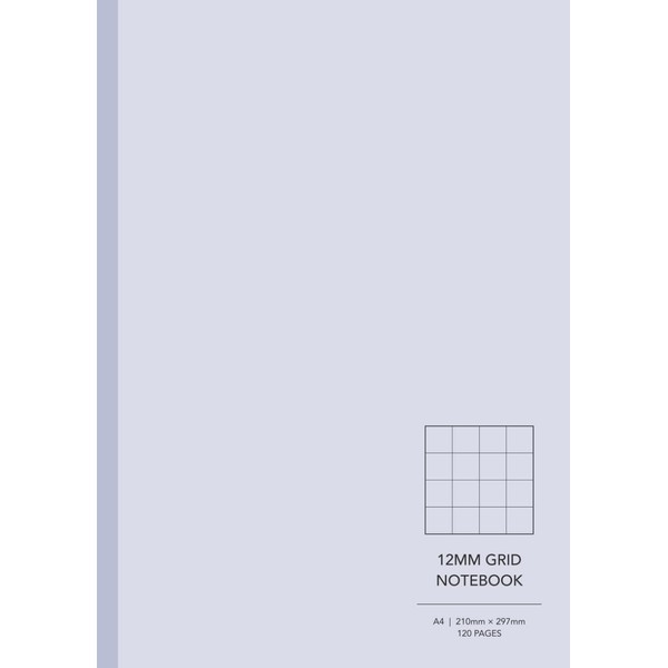 12mm Grid Writing Practice Notebook (A4): For learning Japanese, Chinese,