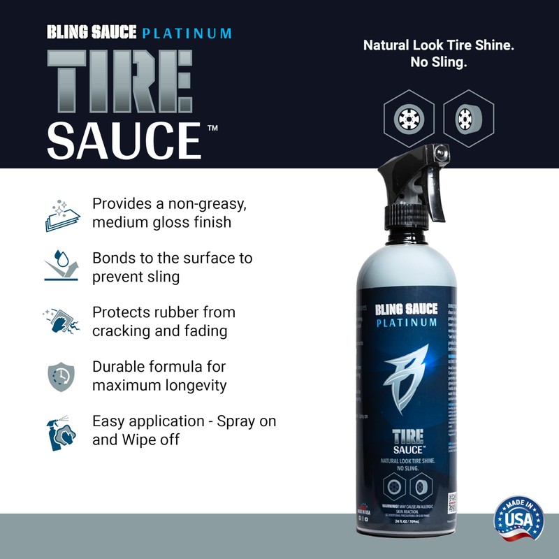 Bling Sauce Platinum Essentials 5-Pack Automotive Cleaning & Detailing Kit