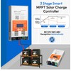 60A MPPT Solar Charge Controller V124 – Upgraded, 12V/24V/48V Auto