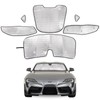 Windshield Sunshade Kit for Toyota Supra 2019-2026 Accessories Front Rear