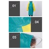 Kids Raincoat Toddler Windprood Rain Poncho Reusable Rain Jacket with