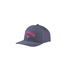 Callaway Golf Performance Pro Tour Cap Collection Headwear (OS, Black Heather/Pink)