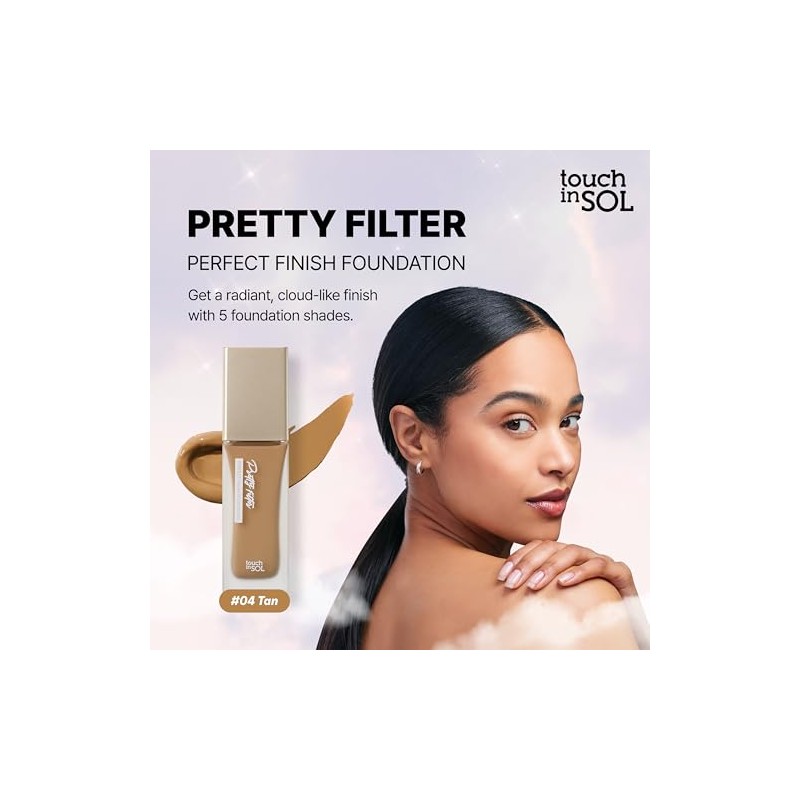 Touch Sol Base Maquillaje Pretty Filter Perfect Finish Look Impecable