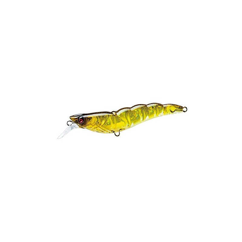 Yo-Zuri R1161-HOV Crystal 3D Shrimp Slow Sinking Lure Holographic Olive