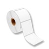 White 2.5x3 inch (2 1/2"x3") Direct Thermal Labels | 1"