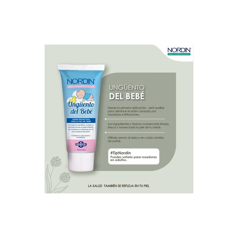 Contra Rozaduras E Irritación Ungüento Del Bebe 2 Pzs