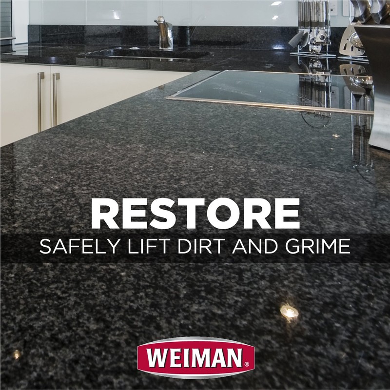 Weiman Granite Cleaner and Polish - 24 Ounce 6 Pack