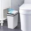 Zinueen Bathroom Bin 12L Sensor Cosmetic Bin - Bin with