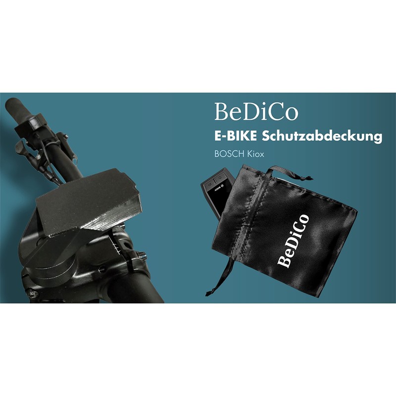 BeDiCo I Set of 3 I E-Bike Protective Covers I