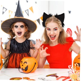 DECHOUS Fluffy Cat Ear Headband Plush Hair Decor Accessory for Women Durable Comfortable Hairband for Cosplay Party Costume Adorable Furry Ears Hair Hoops for Gatherings and Performances