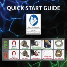 Induction Innovations - Mini-Ductor 1″ Pre-Formed Induction Coil (MD99-610) - Long Lasting, Insulated, Flexible Accessory for Mini-Ductor Series