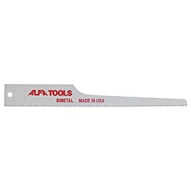Alfa Tools JSA31218P Bi-Metal 3" 18Tpi Air Saw Blade, 5 Per Tube