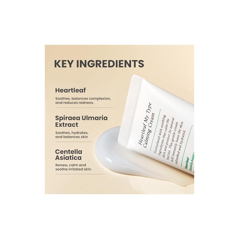 AXIS-Y - Heartleaf My Type Calming Cream - Hidratante en