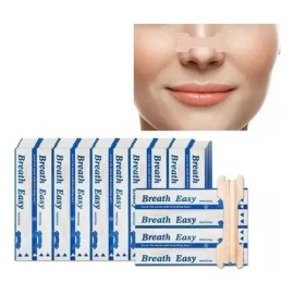 100 Unidades De Tiras Nasales Anti Ronquidos Respirar Mejor