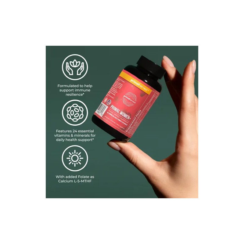 Primal Harvest Women Multivitaminas Para Mujer 60 Cápsulas