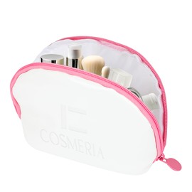Cosmeria Makeup Bag Organizer & Travel Cosmetic Bag, Hot Pink, Patent