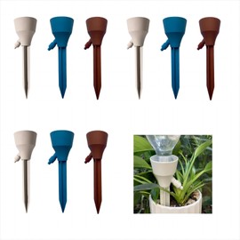 coyilinyi Self Watering Spikes,9PCS Automatic Plant Spikes, Self Watering Planter Insert with Adjustable Control Valve Switch for Indoor,Outdoor & Garden & Office Plants Use
