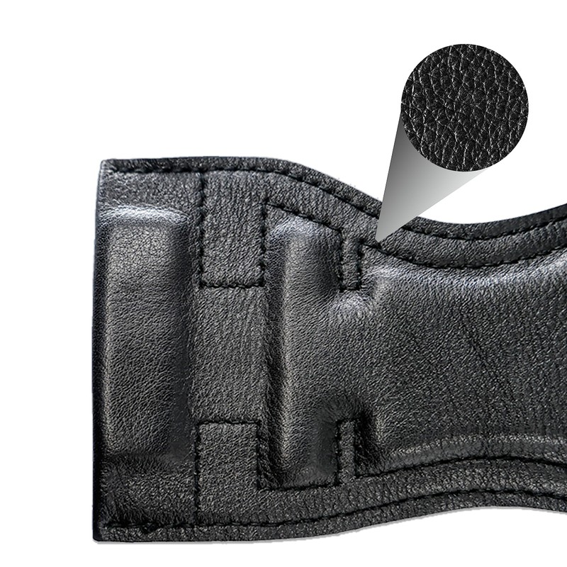 THE WEIGHT COMPANY Cowhide Leather Power Grip Pro Genuine Product