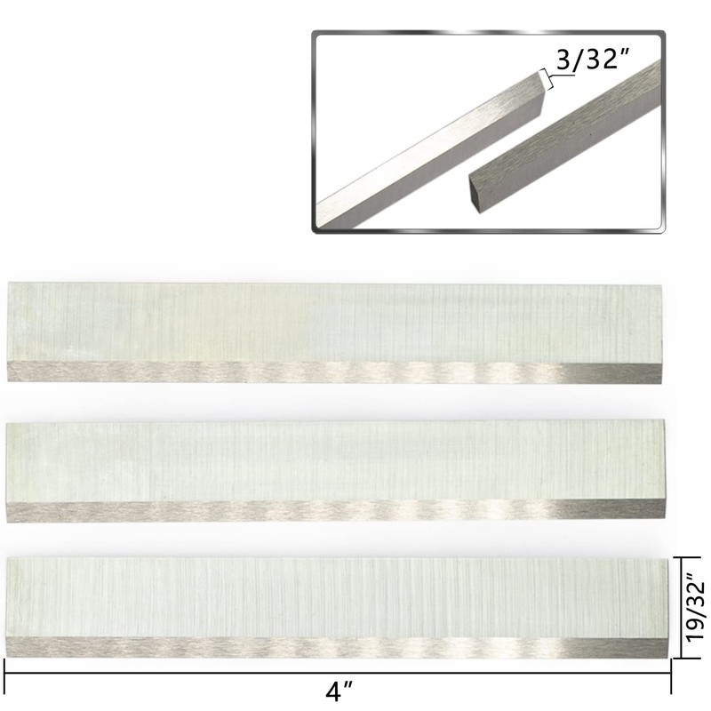 4Inch HSS Jointer Planer Knives Blades for Delta 4" 37-290