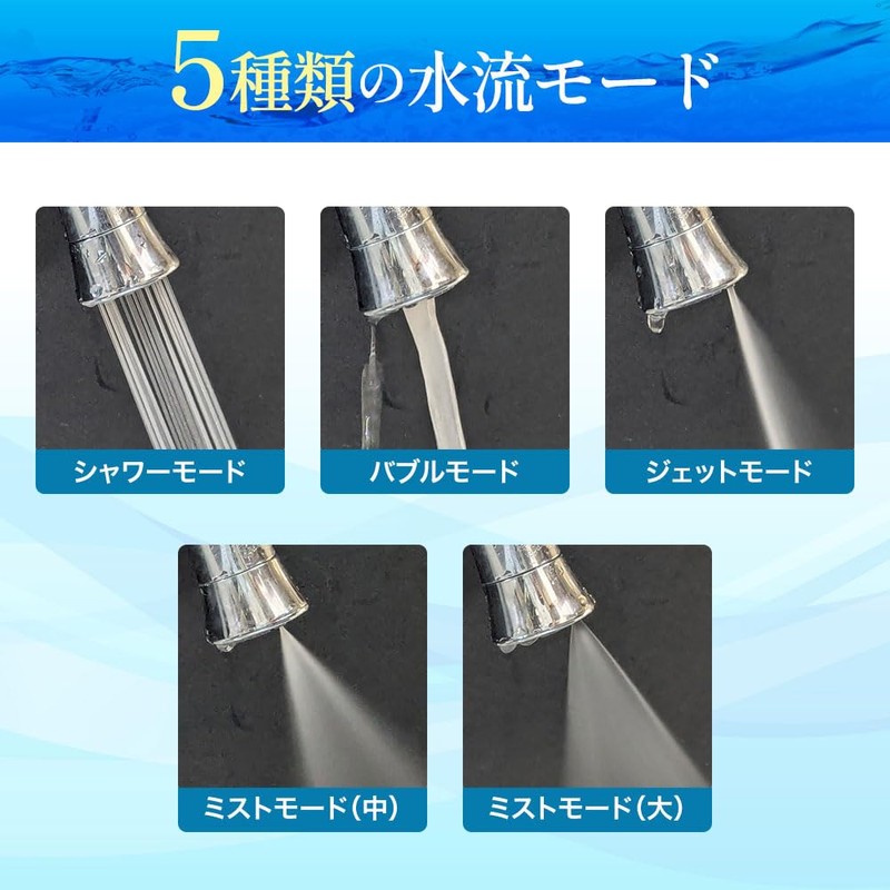 Wada Industry Faucet Shower Head Tap Tip Water Saving Kitchen