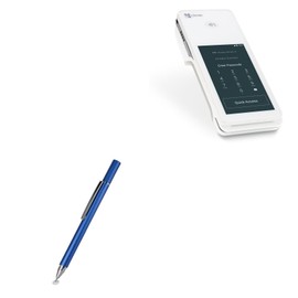 BoxWave Stylus Pen Compatible with Clover Flex - FineTouch Capacitive Stylus, Super Precise Stylus Pen - Lunar Blue