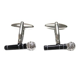 Kiola Designs Karaoke Microphone Cufflinks