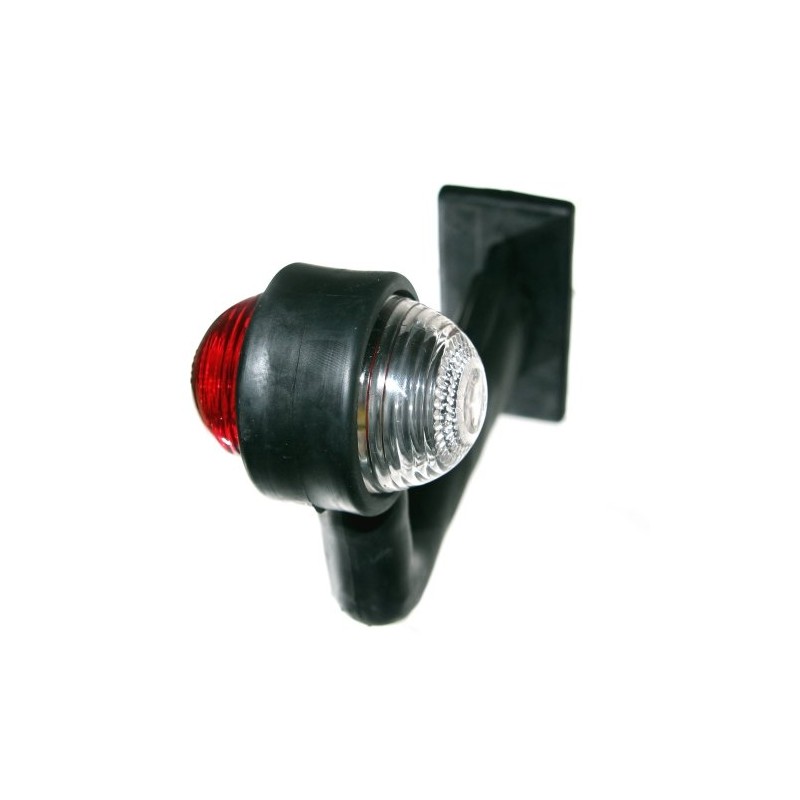 Old-Harvest 2x 90° Angle Trailer Light Marking Red/White New Trailer