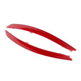 A ABSOPRO Rear Left Right Side Bumper Reflector No.92405F2000/92406F2000 Bumper Reflector Side Marker for Hyundai Elantra 2017-2018 Red