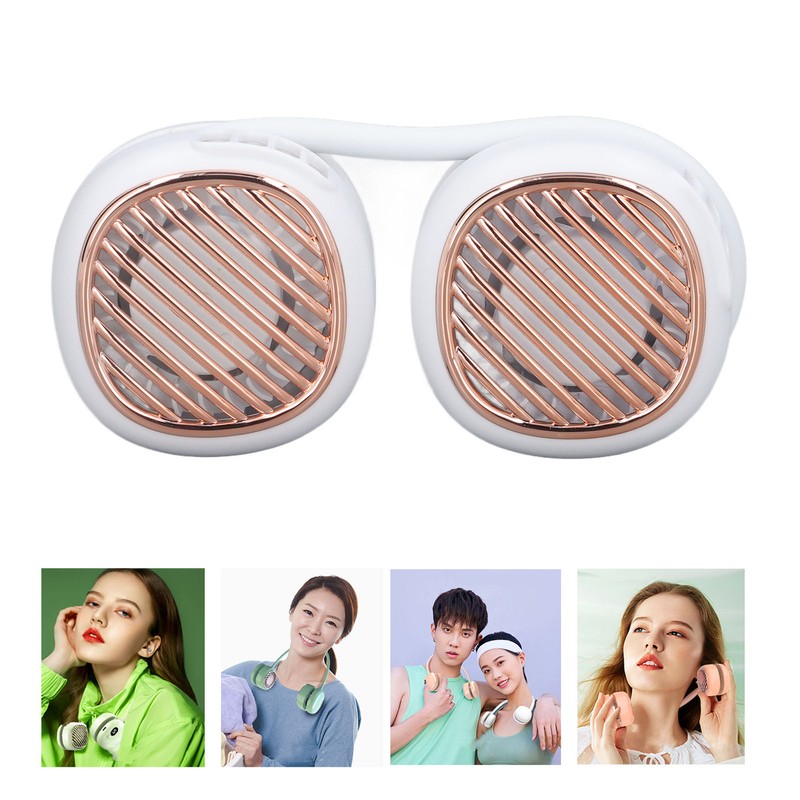 Neck Fan 5 Speed 720 Degree Adjustable USB Charging Retractable