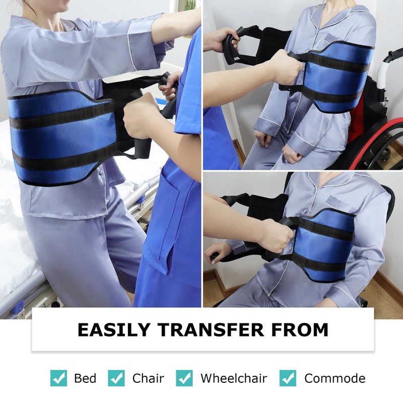 LOSCHEN 110 cm Transfer Strap, Transfer Patient Belt, Bed Transfer