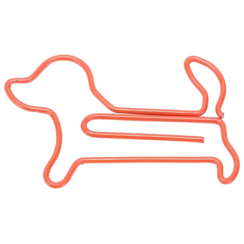 100PCS Paper Clips Cute Cartoon Irregular Shape Paper Clip for