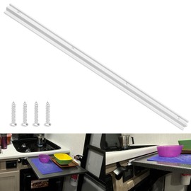 FancyTark 16 1/2-inch 57268 RV Mounting Rail for Grill, Hanging Portable Grills or Other Accessories on The Side of Your RV