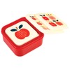 Vintage Apple Snack Boxes (Set of 3)