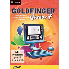 Goldfinger Junior 7: Das unterhaltsame Tipp-Lernprogramm für Kinder