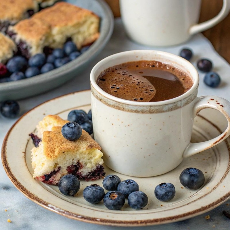 New England Coffee Blueberry Cobbler Medium Roast Single Serve Pods,
