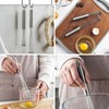 2 Pieces Hand Whisk, Stainless Steel Ball Whisk Large and