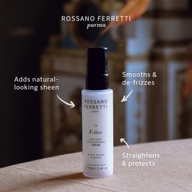 Rossano Ferretti Velluto Straightening Serum | Frizz Control, Detangle, Hydrate for a Sleek, Smooth Finish | Luxury, Cruelty-Free, Vegan | 3.4 Fl Oz