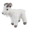 Teddys Rothenburg Cuddly Toy Goat 22 cm Standing White/Grey Plush