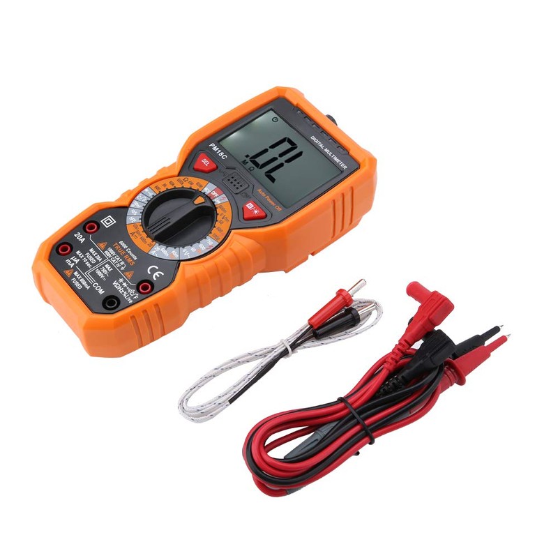 Digital Multimeter PEAKMETER PM18C 6000 Counts Intelligent Temperature Measuring Devices
