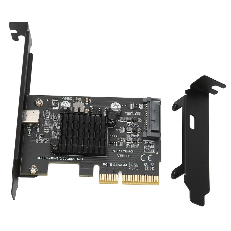 USB3.2 Expansion Card GEN2x2 20Gbps ASM3242 Chip PCI E 4X