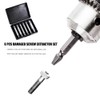 Damaged Screw Extractor Set, HSS4341 Bolt Extractor Stud Screw Remover