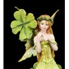 Figuren Shop GmbH Elf Figurine Tanja with Four Leaf Clover
