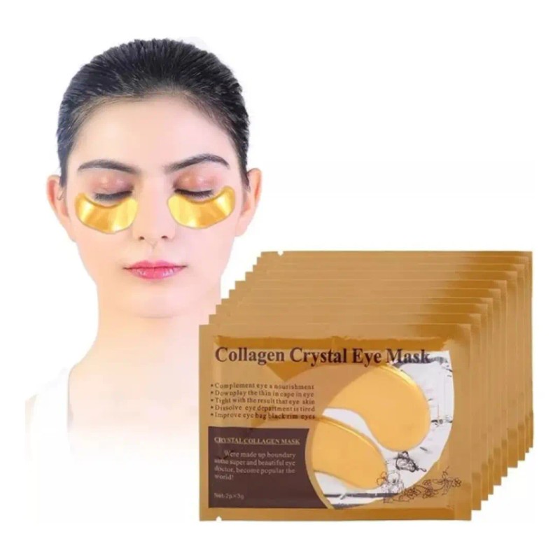 Parches Hidratantes De Colágeno Para Ojos 10 Pzas (5 Pares)