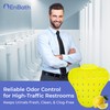 Urinal Screen Deodorizer for Men's Bathroom (12 Pack), Lemon Scented