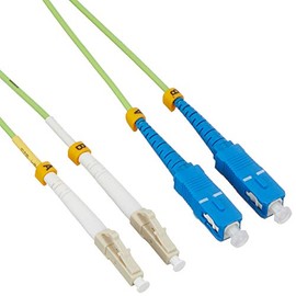 Elecom OC-LCSC5/2 Multimode 1G LC-SC 2m Fiber Optic Cable