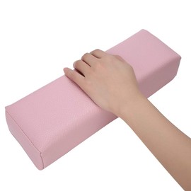 Nail Art Hand Pillow Washable Nail Art Soft Sponge Pillow Hand Rest Cushion Manicure Hand Pad Nail Art Pillow Hand Cushion Nail Art Cushion for Home, Nail Salon(Pink)