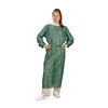 10 fleece gowns 136 cm x 140 cm dark green