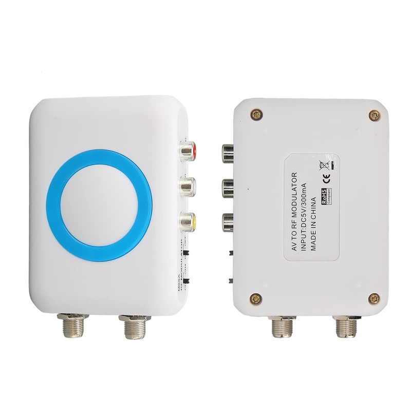 RF Modulator Support AV Output HD VHF Demodulator Converter for