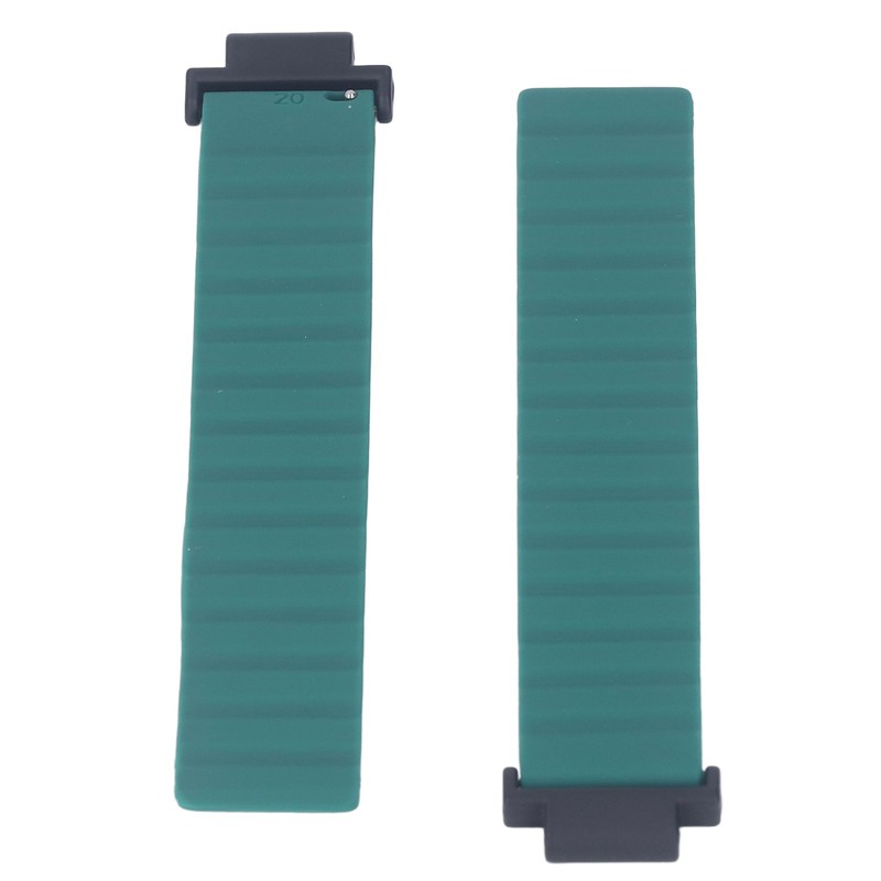Magnetic Silicone Watch Strap Adjustable Silicone Bracelet Replacement Watchband for