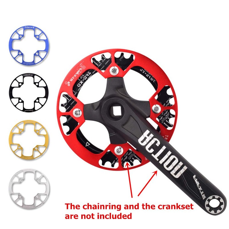 UPANBIKE Mountain Bike Chainring Guard Protector 104BCD Aluminum Alloy Chainring